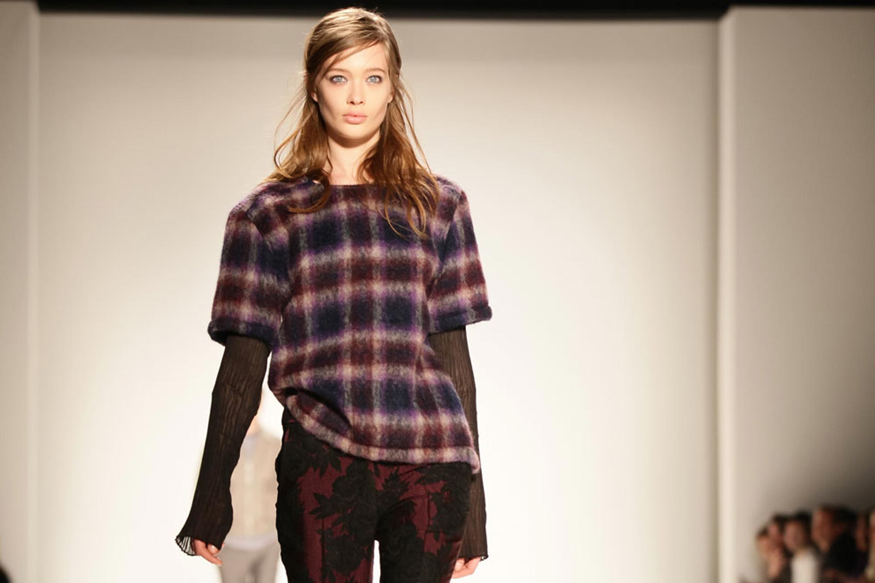 BACKSTAGE and RUNWAY RICHARD CHAI FALL WINTER 2014 Mercedes Benz Fashion Week