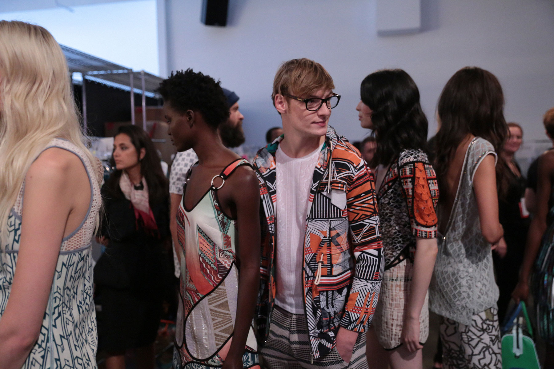 BACKSTAGE CUSTO BARCELONA S/S 2016 #NYFW